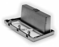 CARAV 11-026 Рамка 1Din OPEL Astra 2004+ (серебро, с карманом)